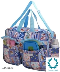 Comfy Baby Diaper Bag - L XW X H:(35 X40 X22)cm, Premium Rexine, Baby Diaper Bag, Pack Of:1